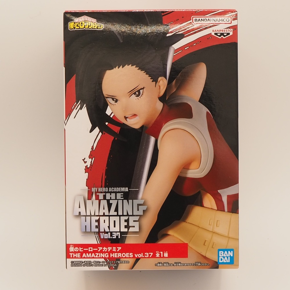 My Hero Academia Momo Yaoyorozu Figure The Amazing Heroes Vol 37 Banpresto Japan